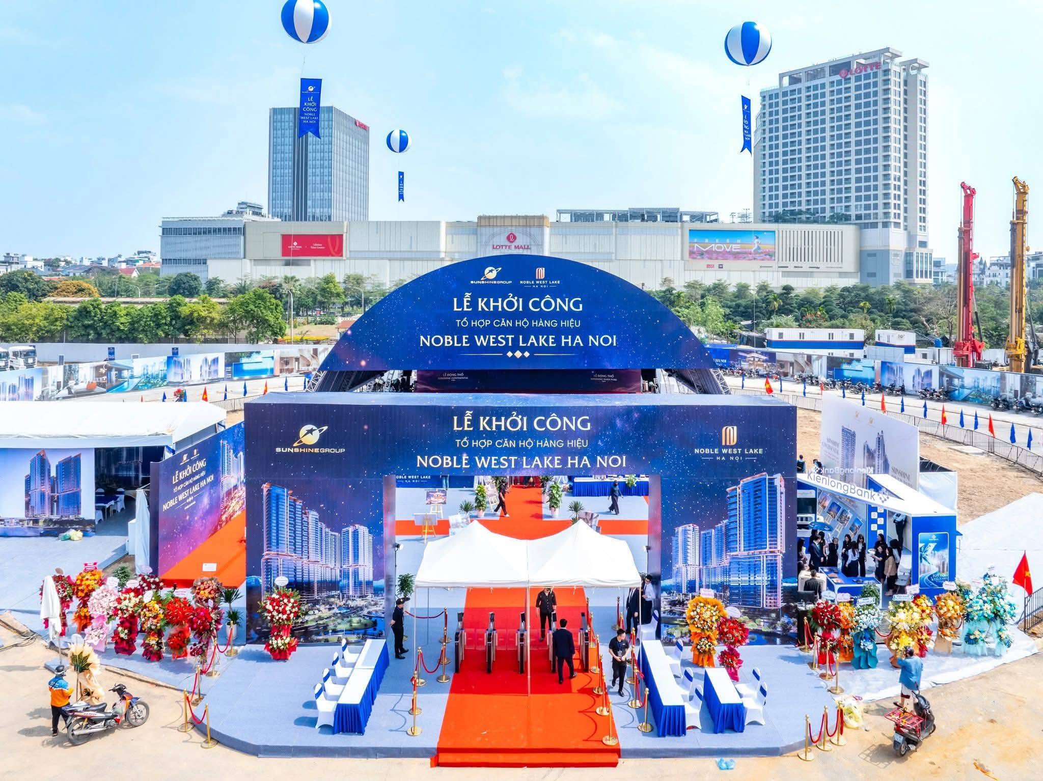 Khoi cong du an noble west lake hanoi