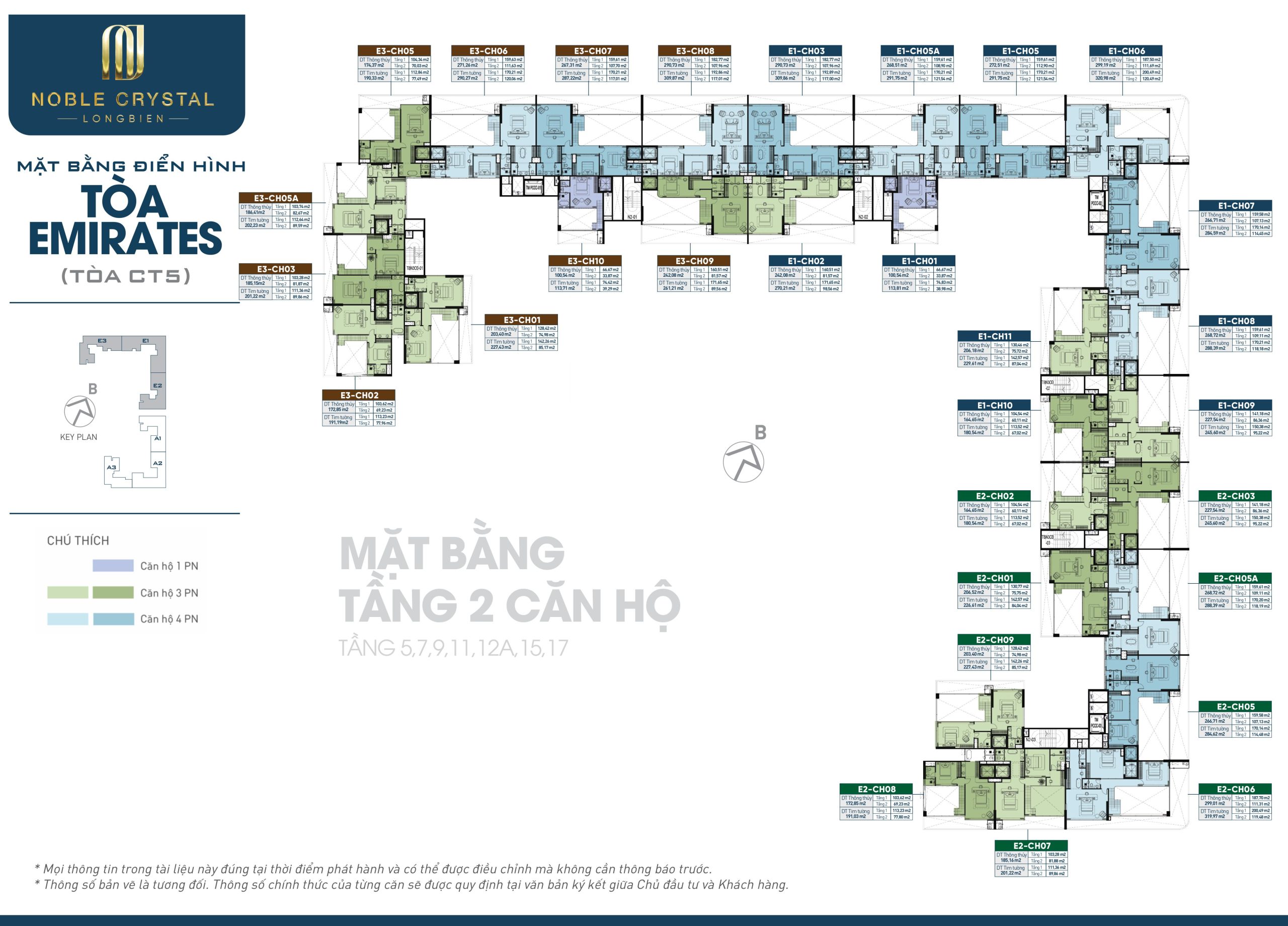 Mat bang noble crystal long bien tang