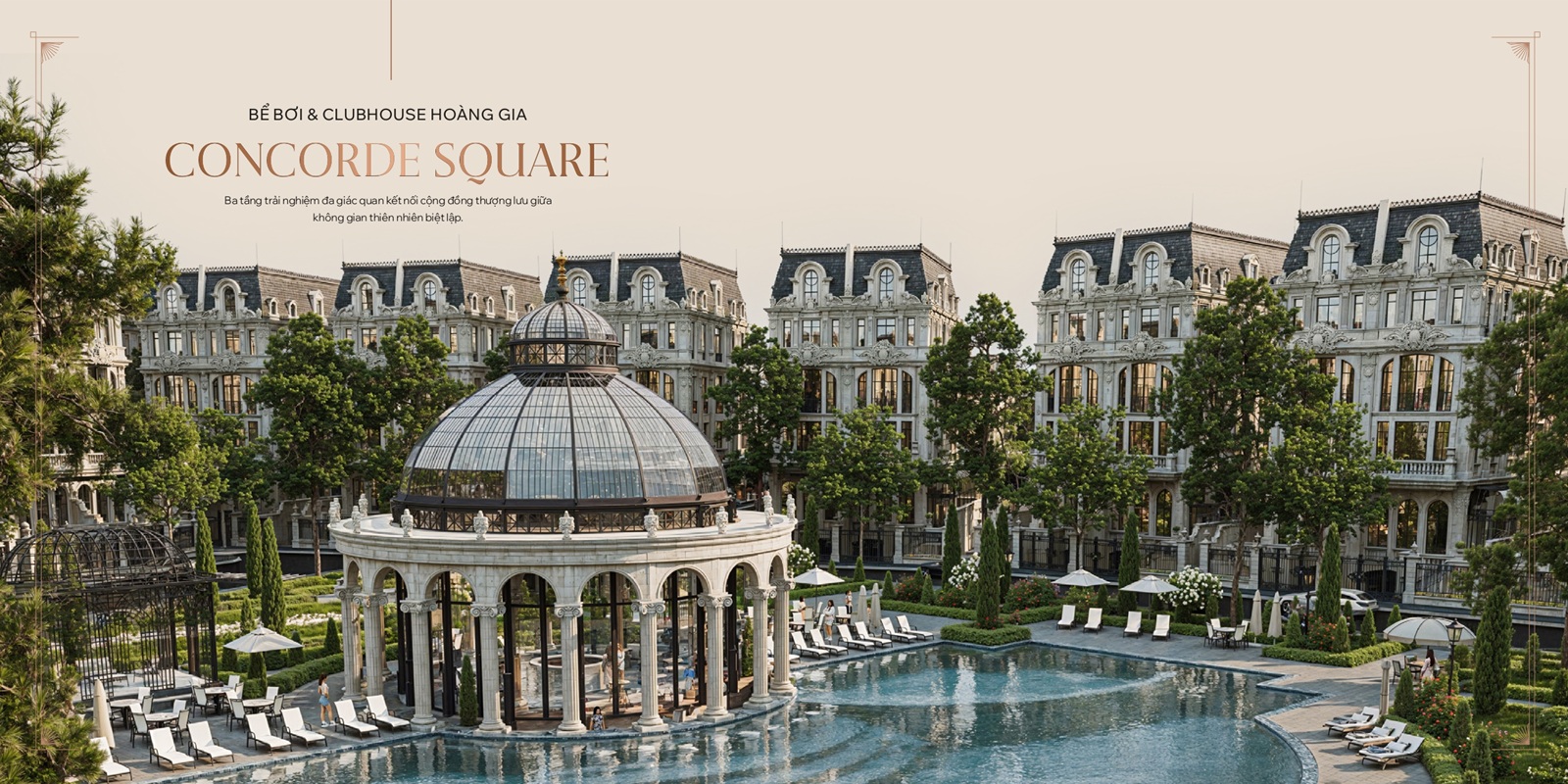 Tien ich be boi clubhouse concorde square noble palace long bien