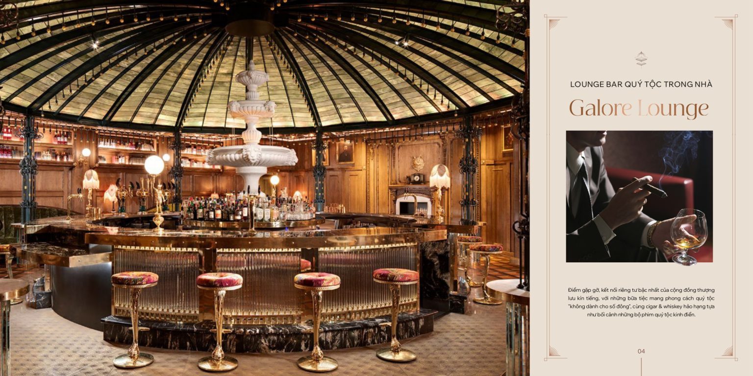 Tien ich galore lounge noble palace long bien