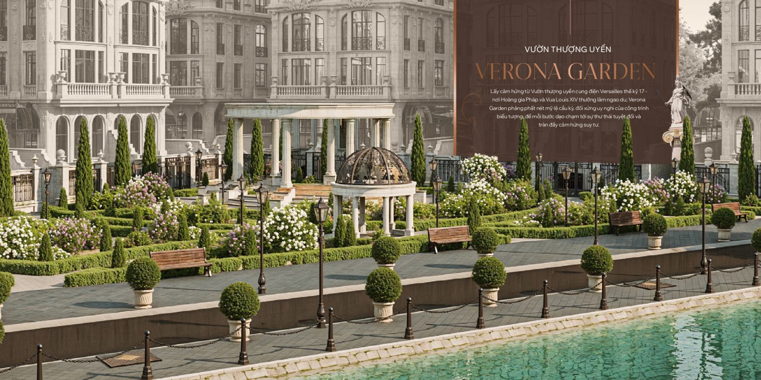 Vuon thuong uyen verona garden noble palace long bien