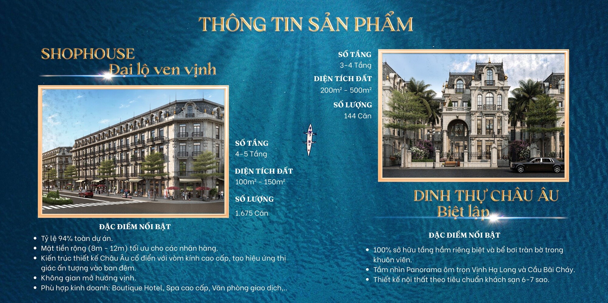 San pham shophouse noble palace ha long
